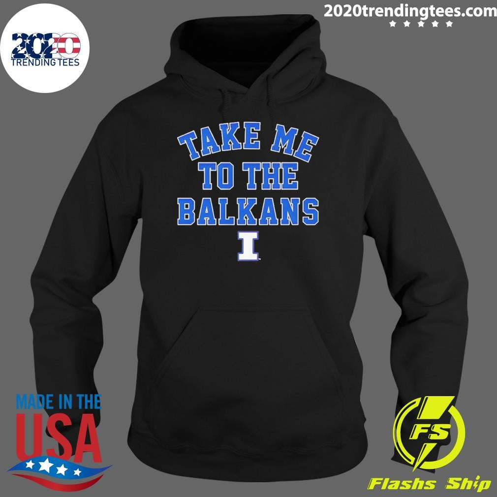 Illinois Basketball Take Me To The Balkans Shirt