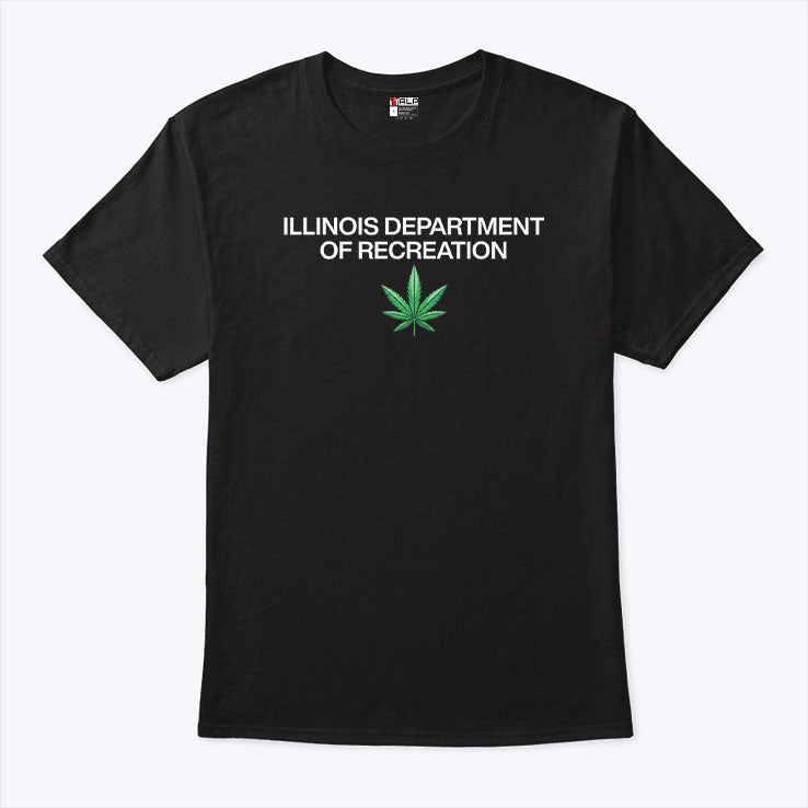 Illinois Department Of Recreation Cannabis Parody Shirt