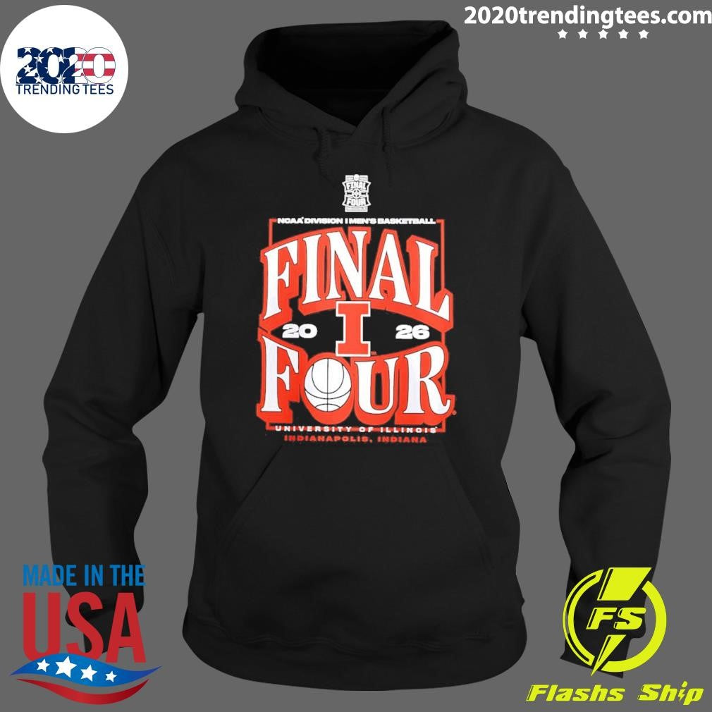 Illinois Fighting Illini 2026 Final Four Ncaa Men’s Basketball Tournament March Madness Shirt