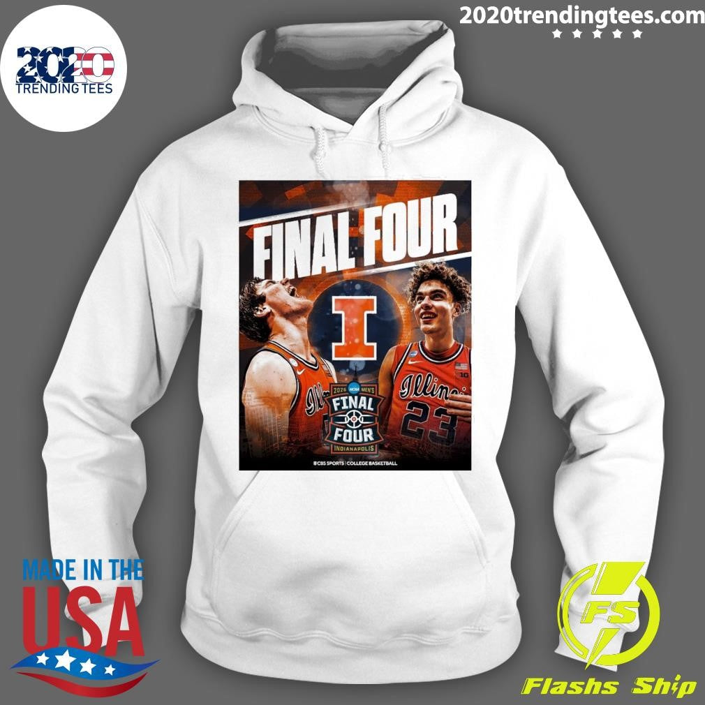Illinois Fighting Illini 2026 NCAA Men’s Basketball Final Four Indianapolis College Basketball Shirt