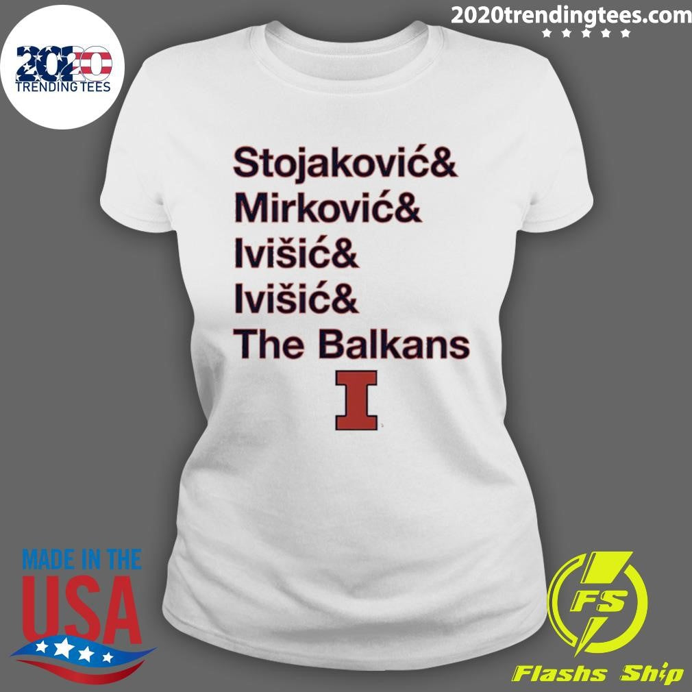 Illinois Fighting Illini Basketball Name Players Shirt