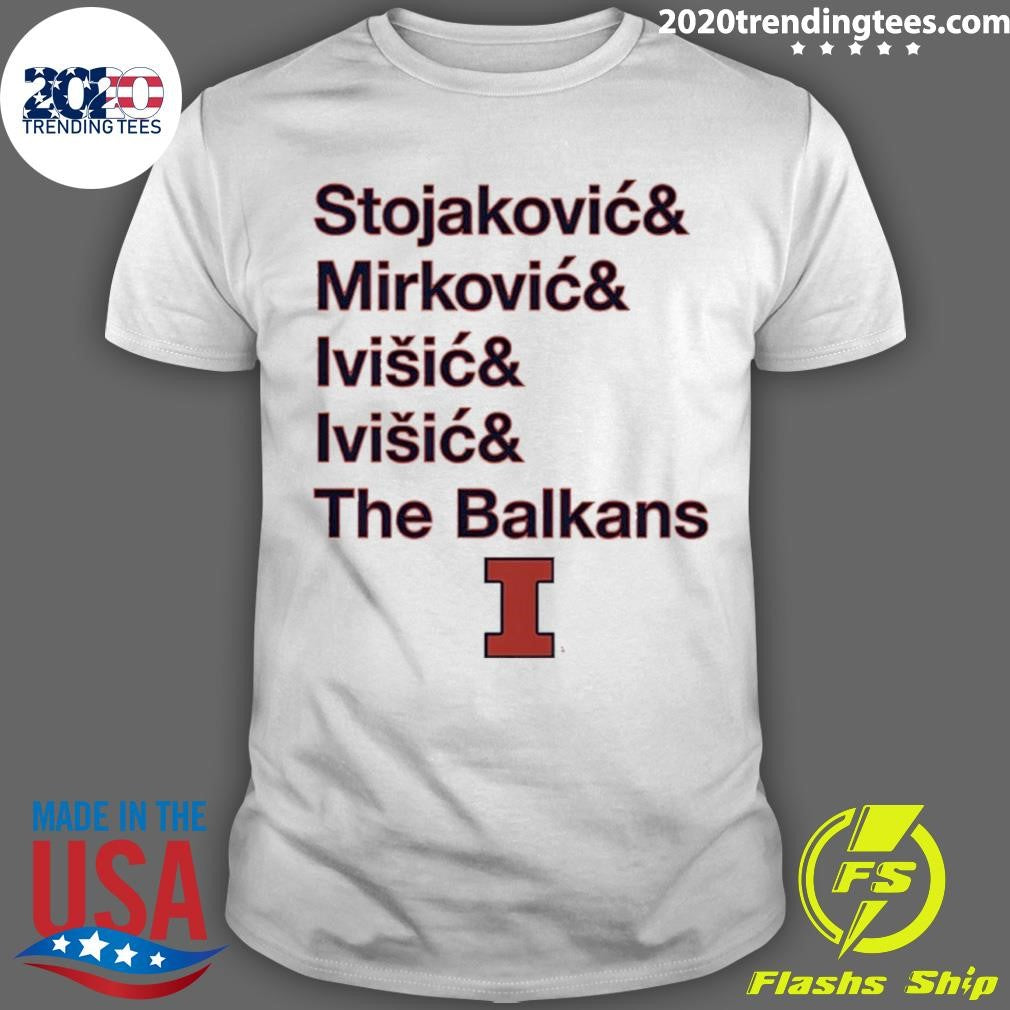 Illinois Fighting Illini Basketball Name Players Shirt