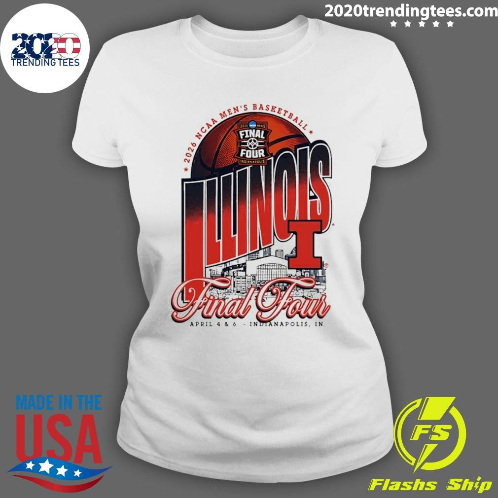 Illinois Fighting Illini Men’s Basketball 2026 Final Four March Madness Shirt
