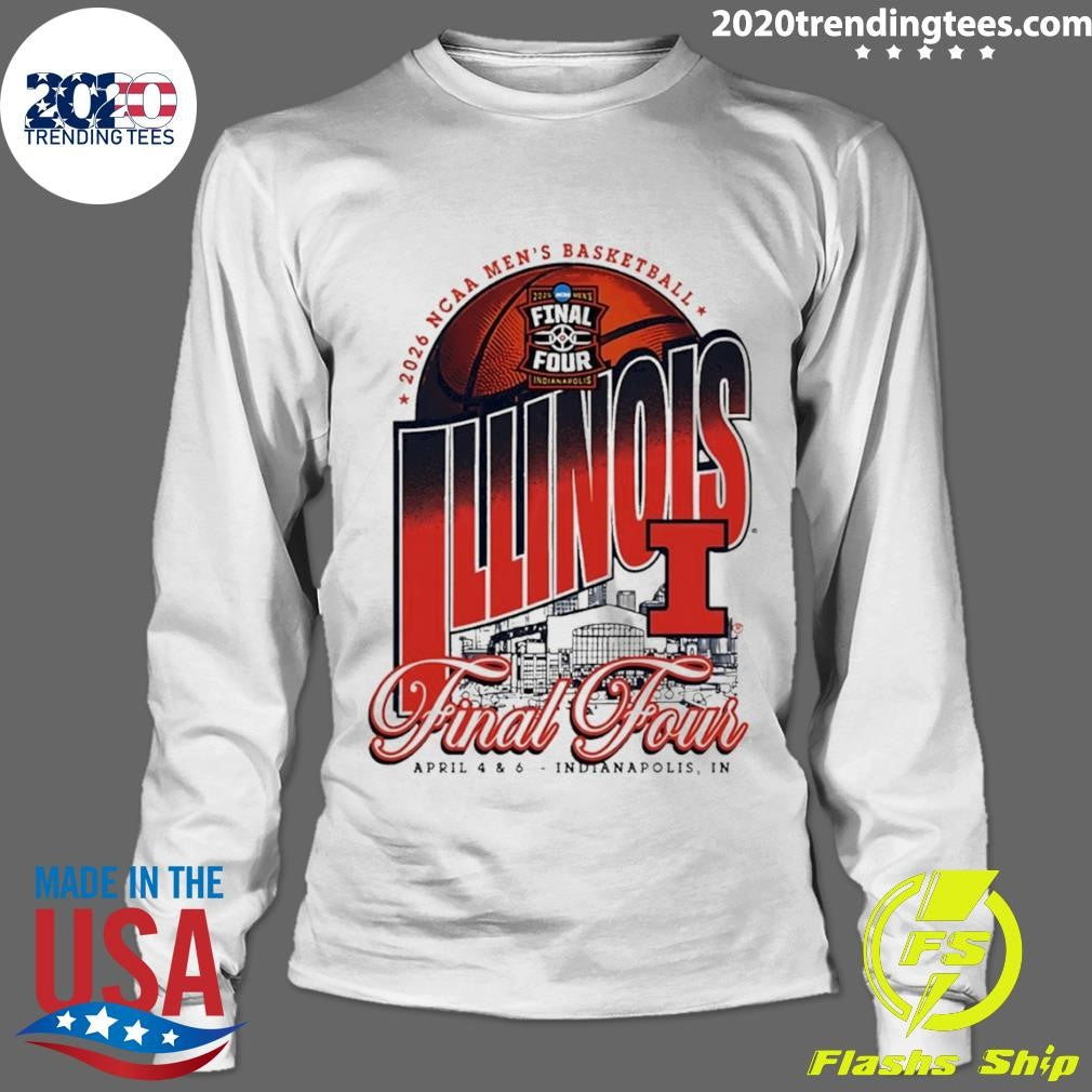 Illinois Fighting Illini Men’s Basketball 2026 Final Four March Madness Shirt