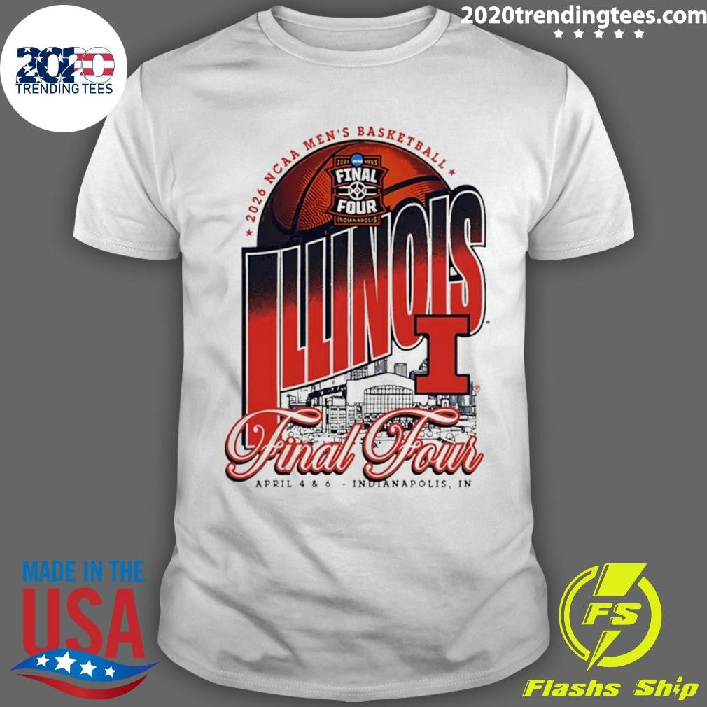 Illinois Fighting Illini Men’s Basketball 2026 Final Four March Madness Shirt