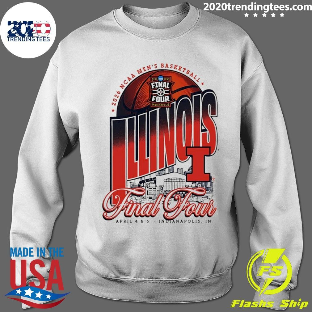 Illinois Fighting Illini Men’s Basketball 2026 Final Four March Madness Shirt