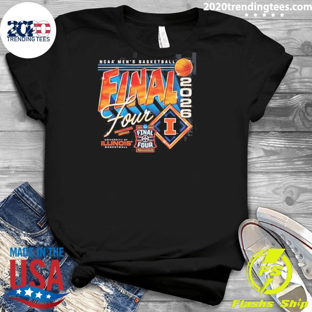 Illinois Fighting Illini Men’s Basketball 2026 NCAA Final Four Streetwear Shirt