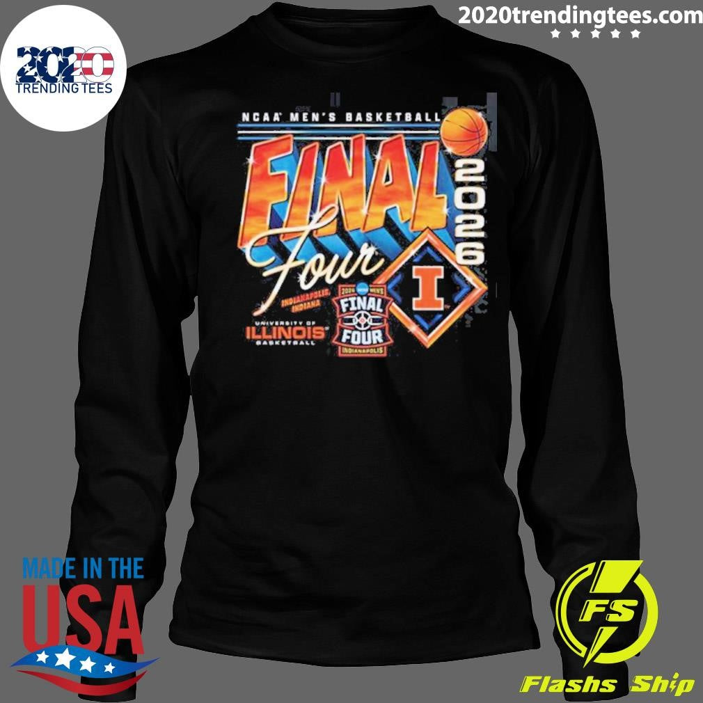 Illinois Fighting Illini Men’s Basketball 2026 NCAA Final Four Streetwear Shirt