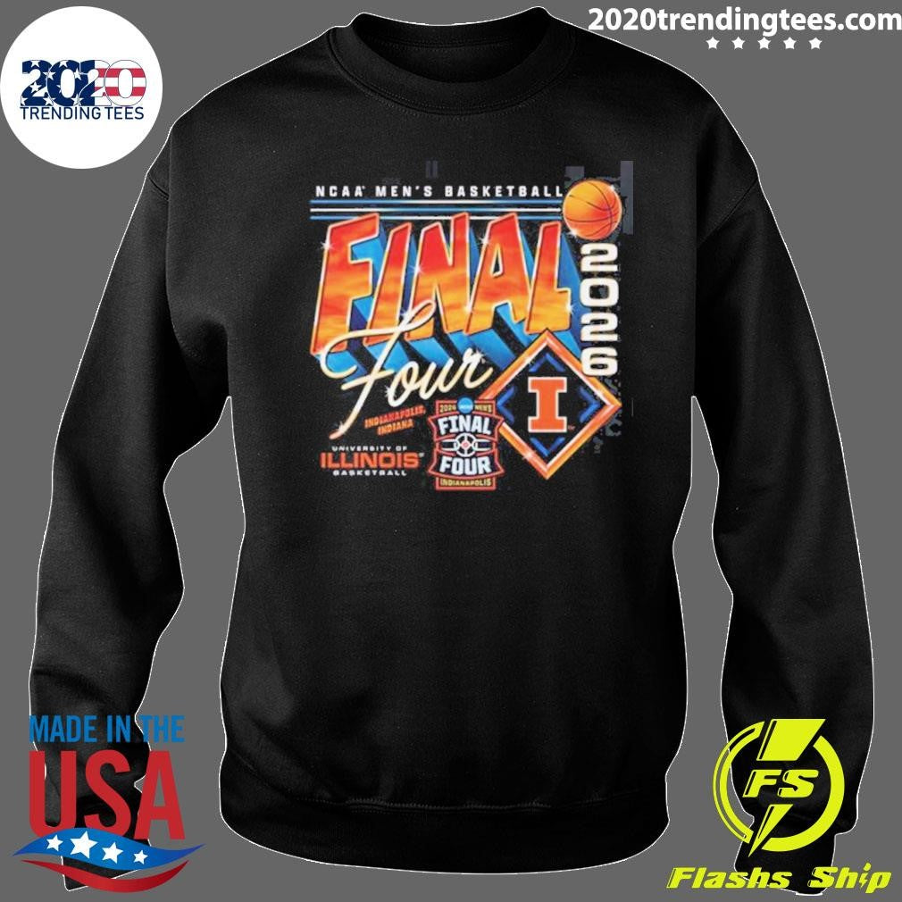 Illinois Fighting Illini Men’s Basketball 2026 NCAA Final Four Streetwear Shirt