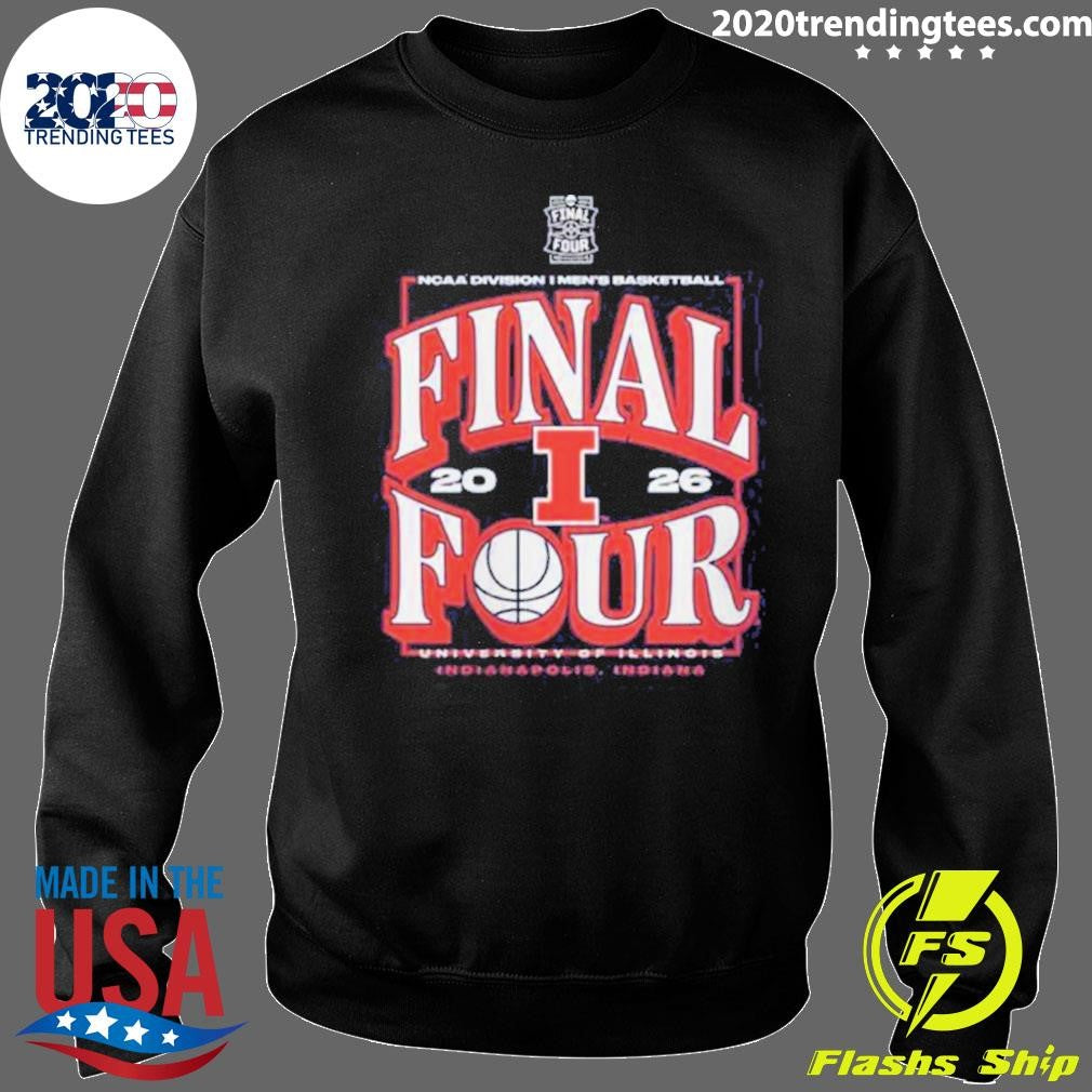 Illinois Fighting Illini Men’s Basketball 2026 Ncaa Tournament Final Four Indiana Bound Shirt