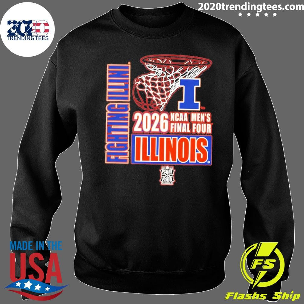 Illinois Fighting Illini Men’s Basketball Ncaa Men’s Final Four 2026 Shirt