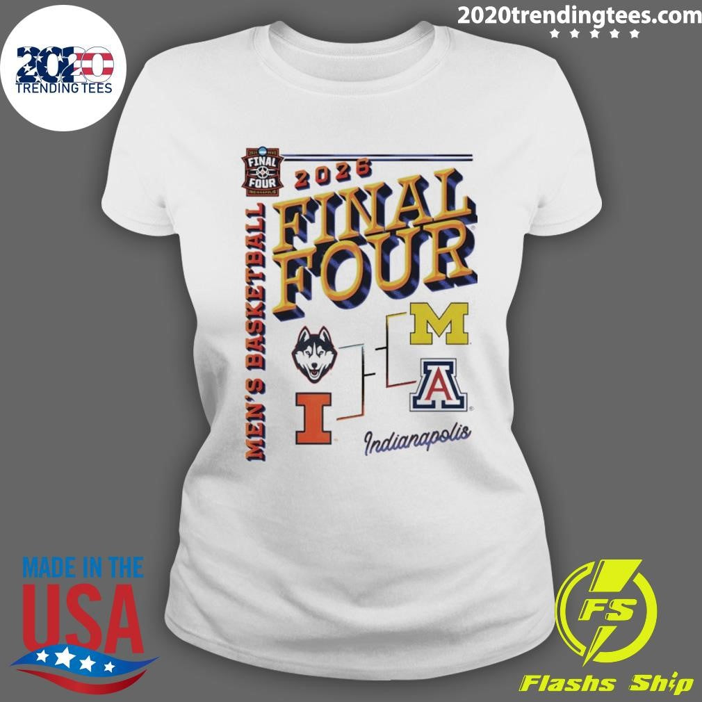 Illinois Huskey Michigan Arizona Basketball 2026 Final Four Shirt