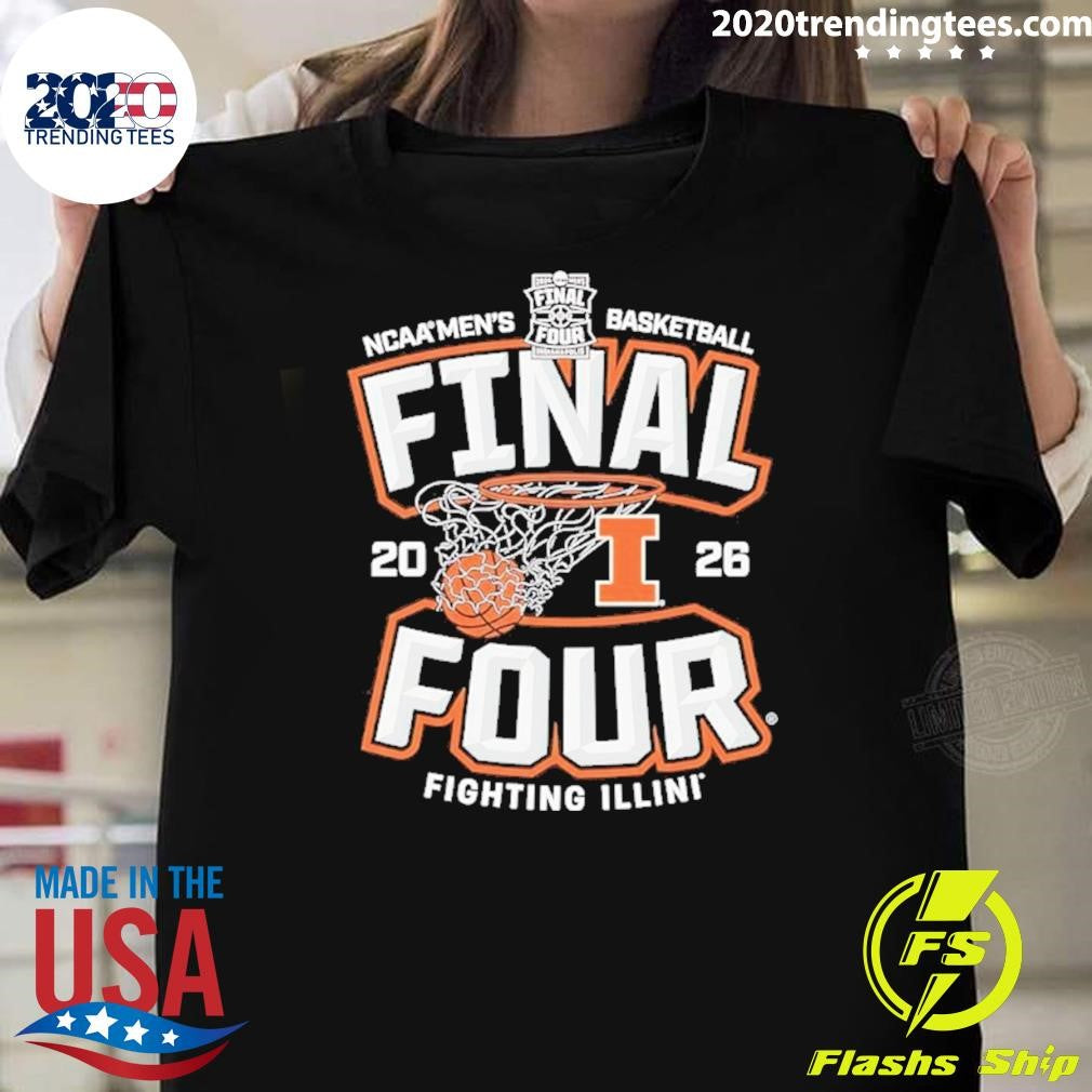 Illinois Men’s Basketball Ncaa Final Four 2026 Shirt