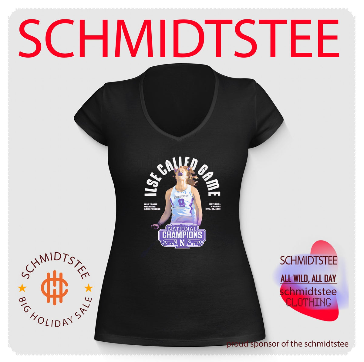 Ilse Tromp Northwestern Women’s Lacrosse 2026 National Champions shirt
