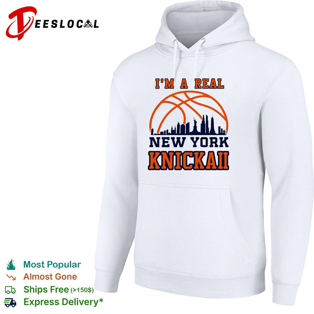I’m A Real New York Knick Basketball Skyline 2026 shirt