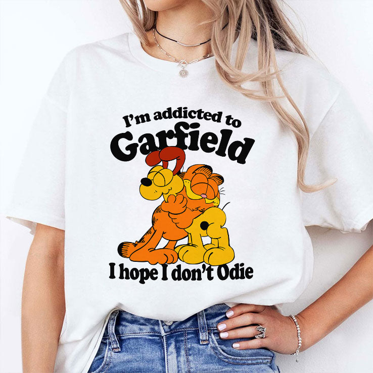 I’m Addicted To Garfield I Hope I Don’t Odie Shirt