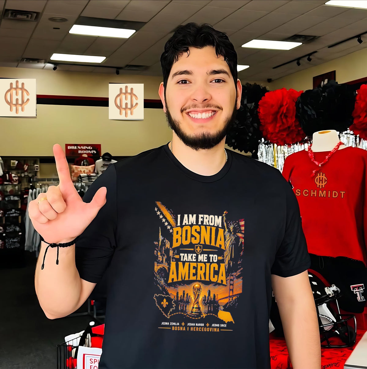 I’m From Bosnia Take Me To America Bosnia World Cup 2026 shirt
