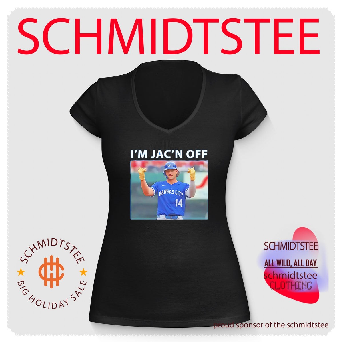 I’m Jac’n Off Baseball Kansas City Royas shirt