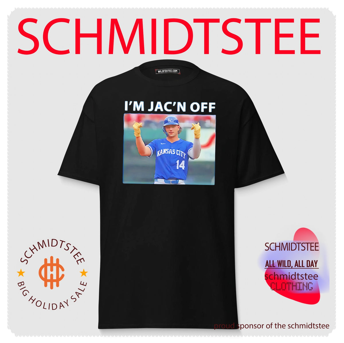 I’m Jac’n Off Baseball Kansas City Royas shirt