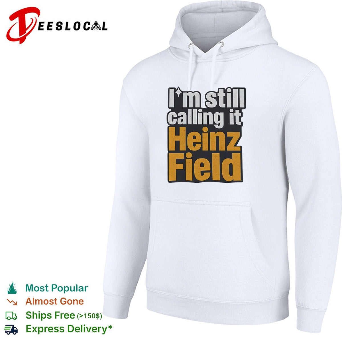 I’m still calling it Heinz Field Pittsburgh nostalgia bold varsity text shirt