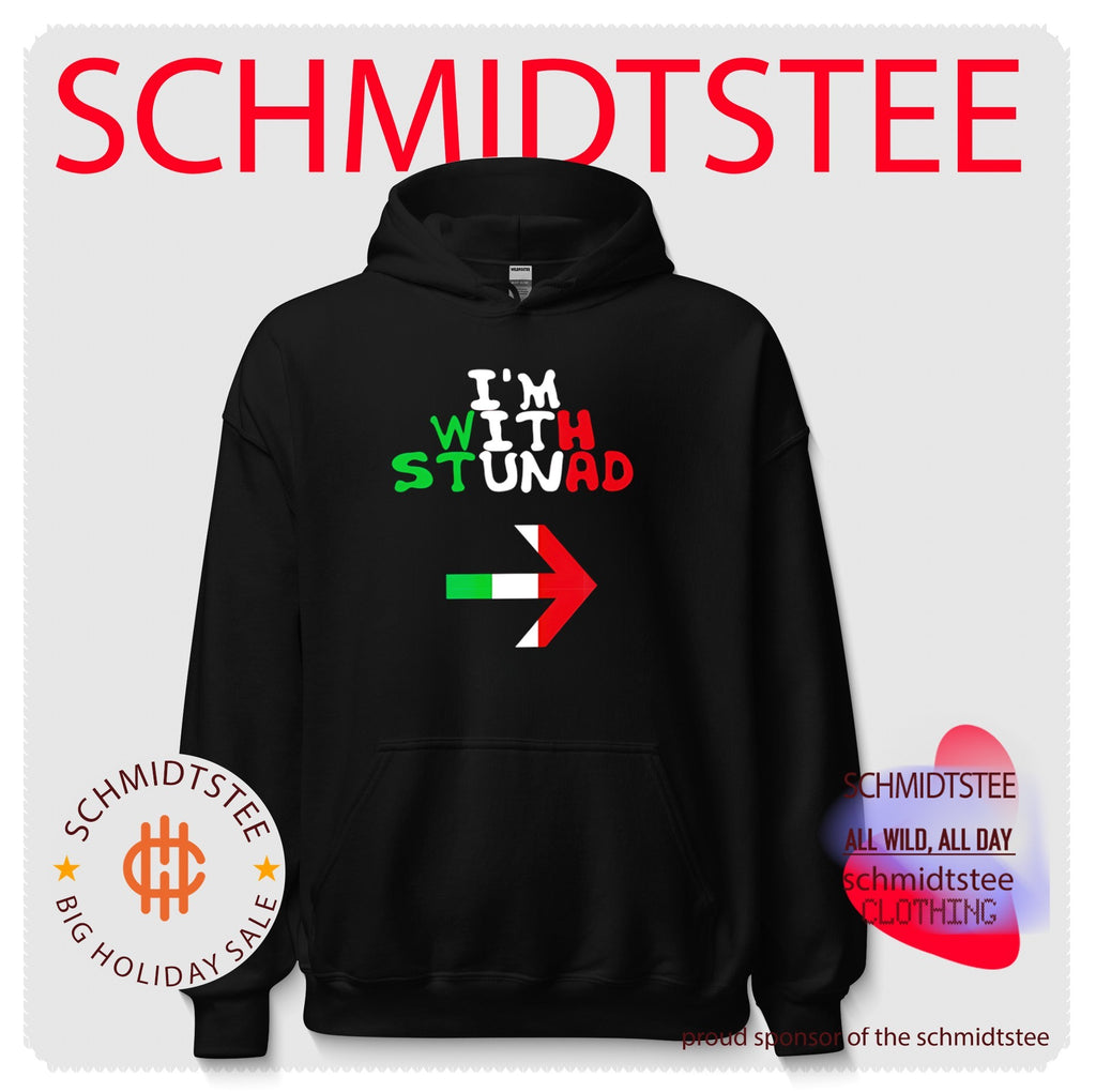 I’m with Stunad Italian flag shirt