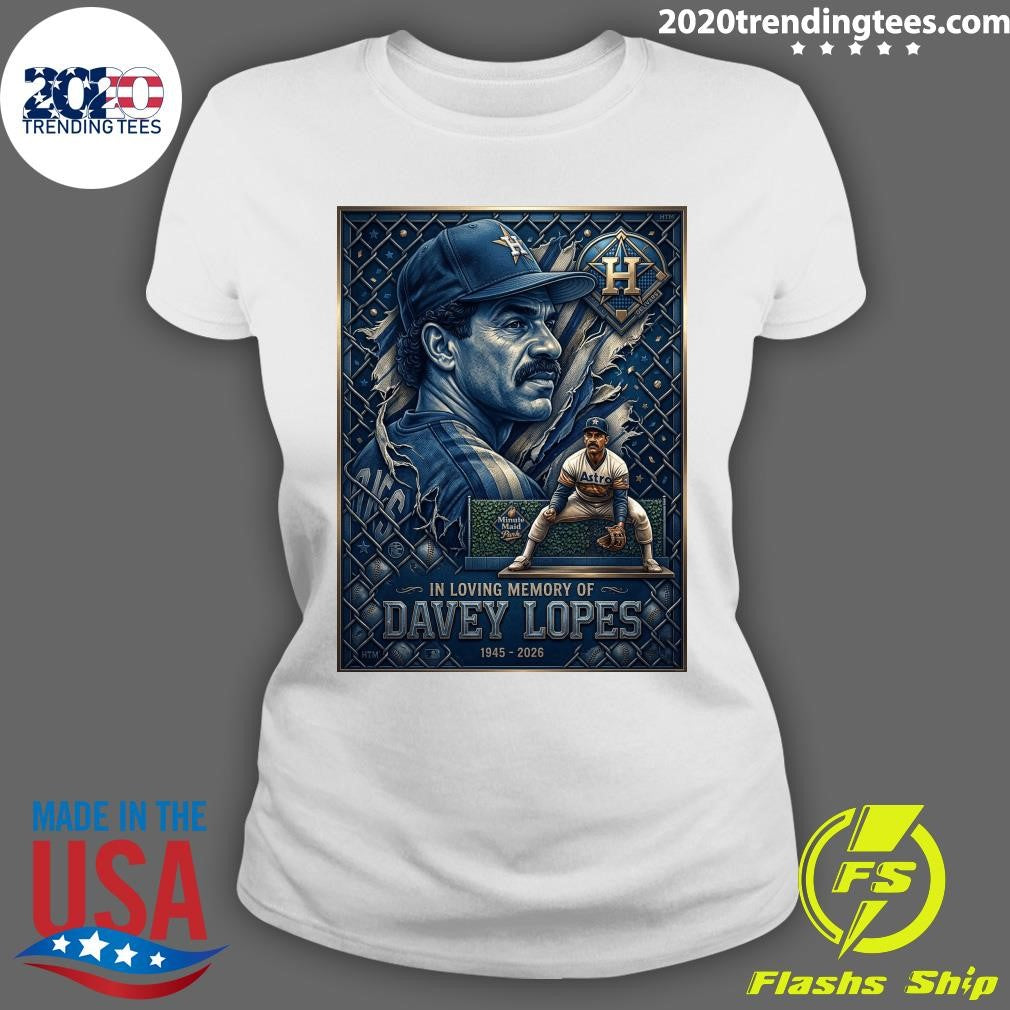 In Loving Memory Of Davey Lopes 1945-2026 Shirt