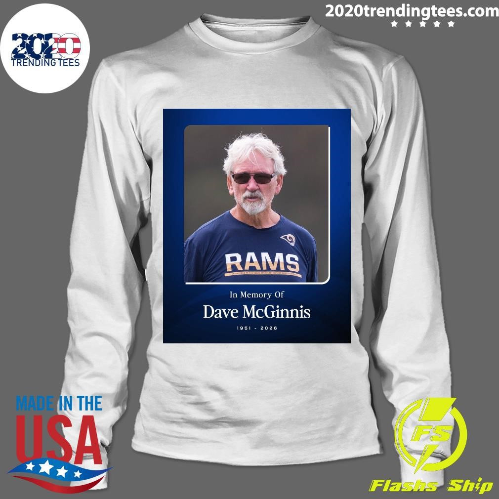 In Memory Of Dave McGinnis 1951-2026 Shirt