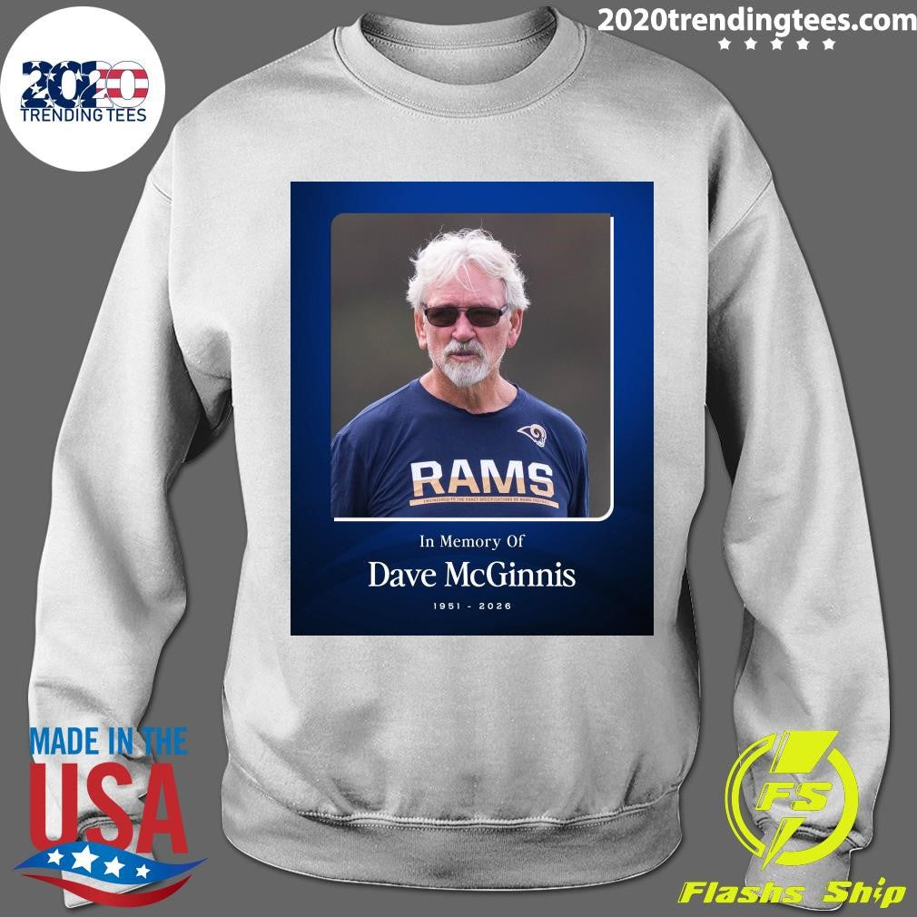 In Memory Of Dave McGinnis 1951-2026 Shirt