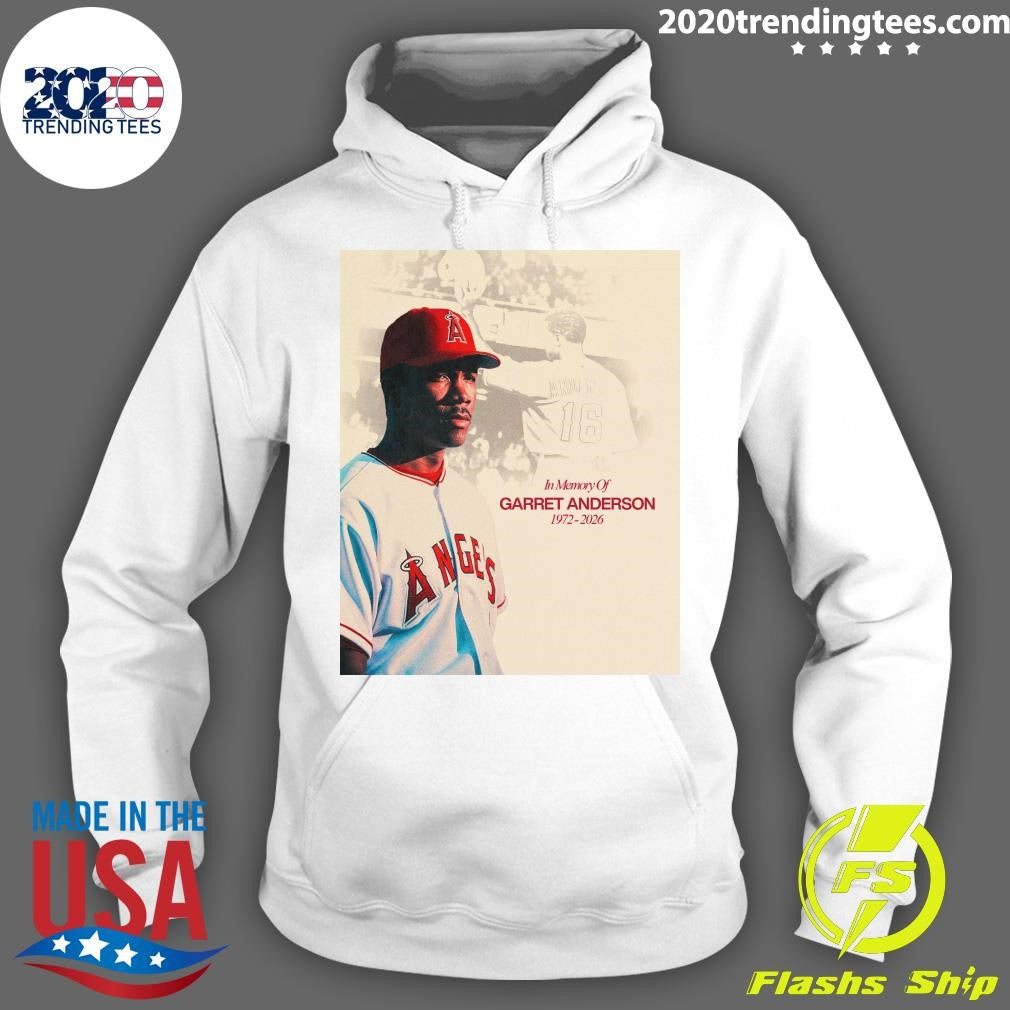 In Memory Of Garret Anderson 1972-2026 Shirt