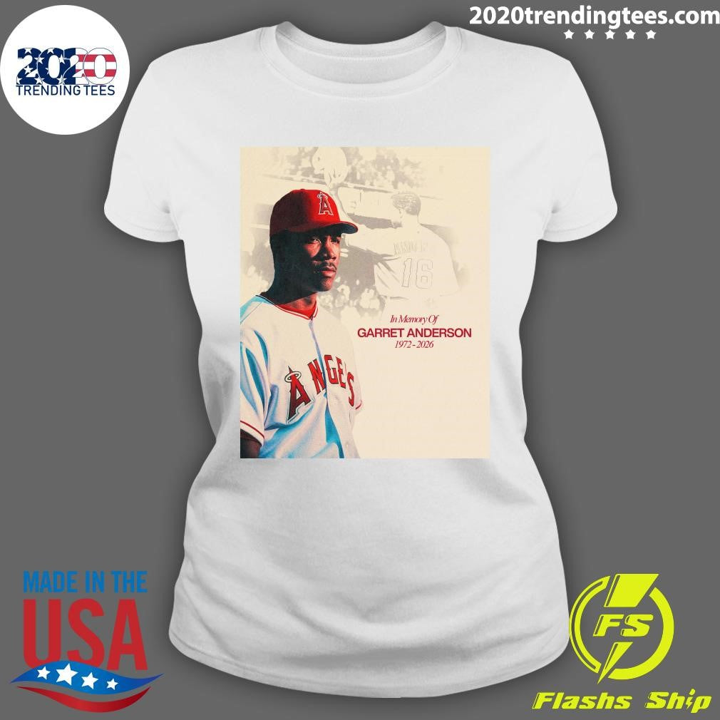 In Memory Of Garret Anderson 1972-2026 Shirt