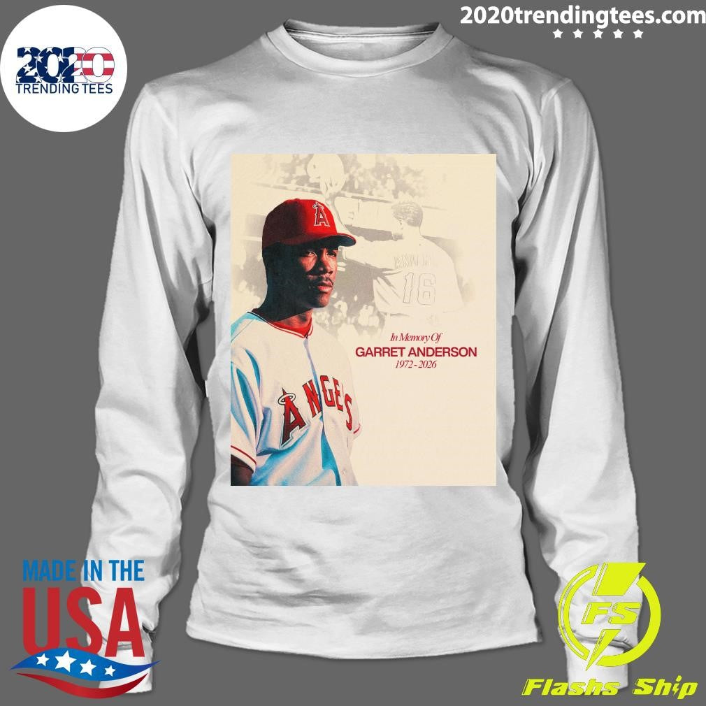 In Memory Of Garret Anderson 1972-2026 Shirt