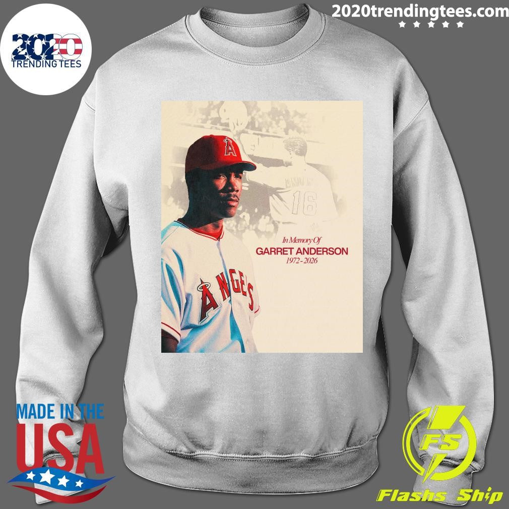 In Memory Of Garret Anderson 1972-2026 Shirt
