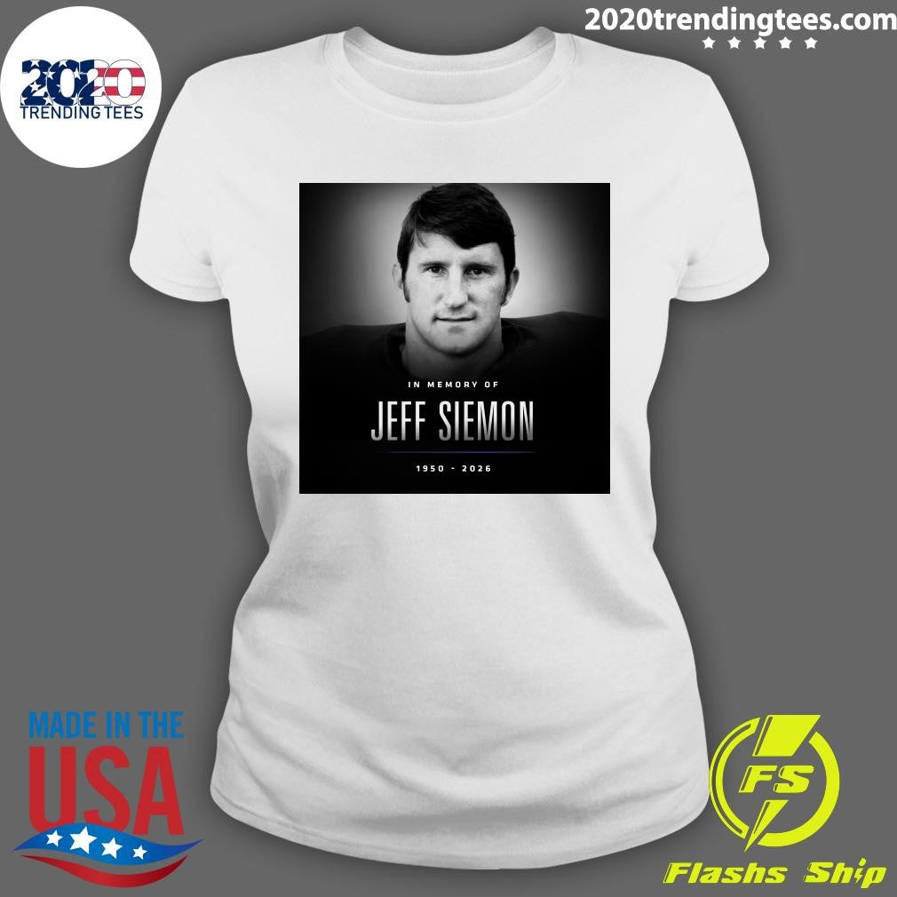 In Memory Of Jeff Siemon 1950-2026 Shirt
