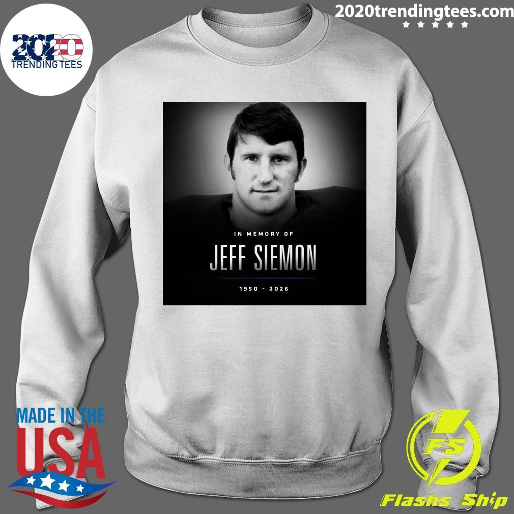 In Memory Of Jeff Siemon 1950-2026 Shirt