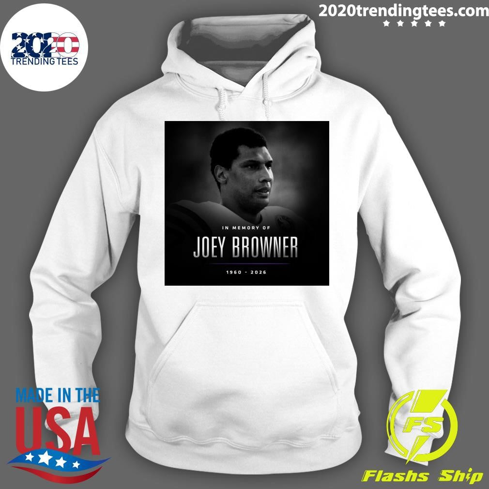 In Memory Of Joey Browner 1960-2026 Shirt