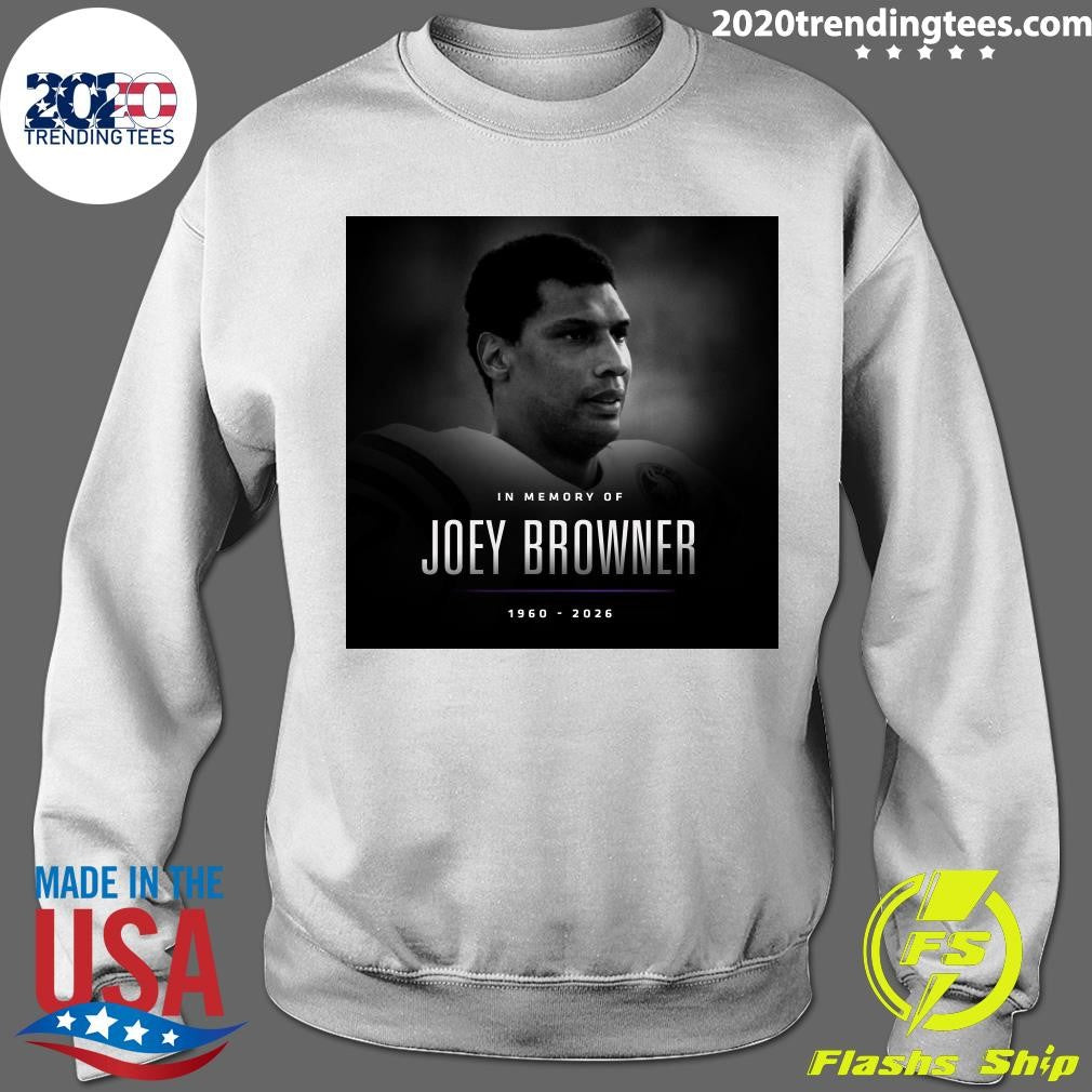 In Memory Of Joey Browner 1960-2026 Shirt