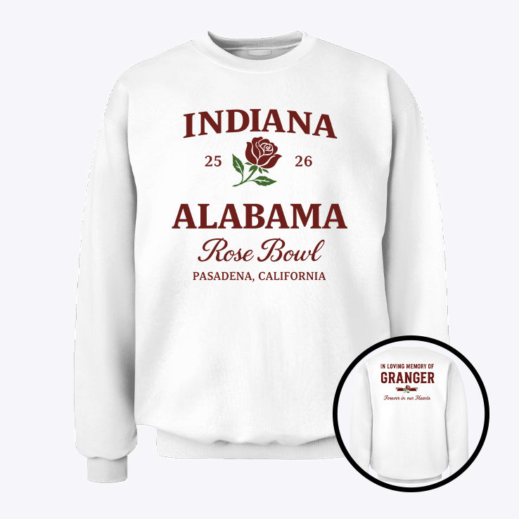 Indiana Alabama Rose Bowl Sweatshirt