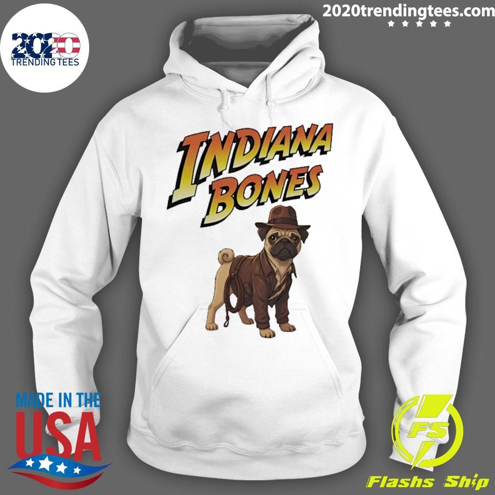 Indiana Bones Bulldog Art Shirt