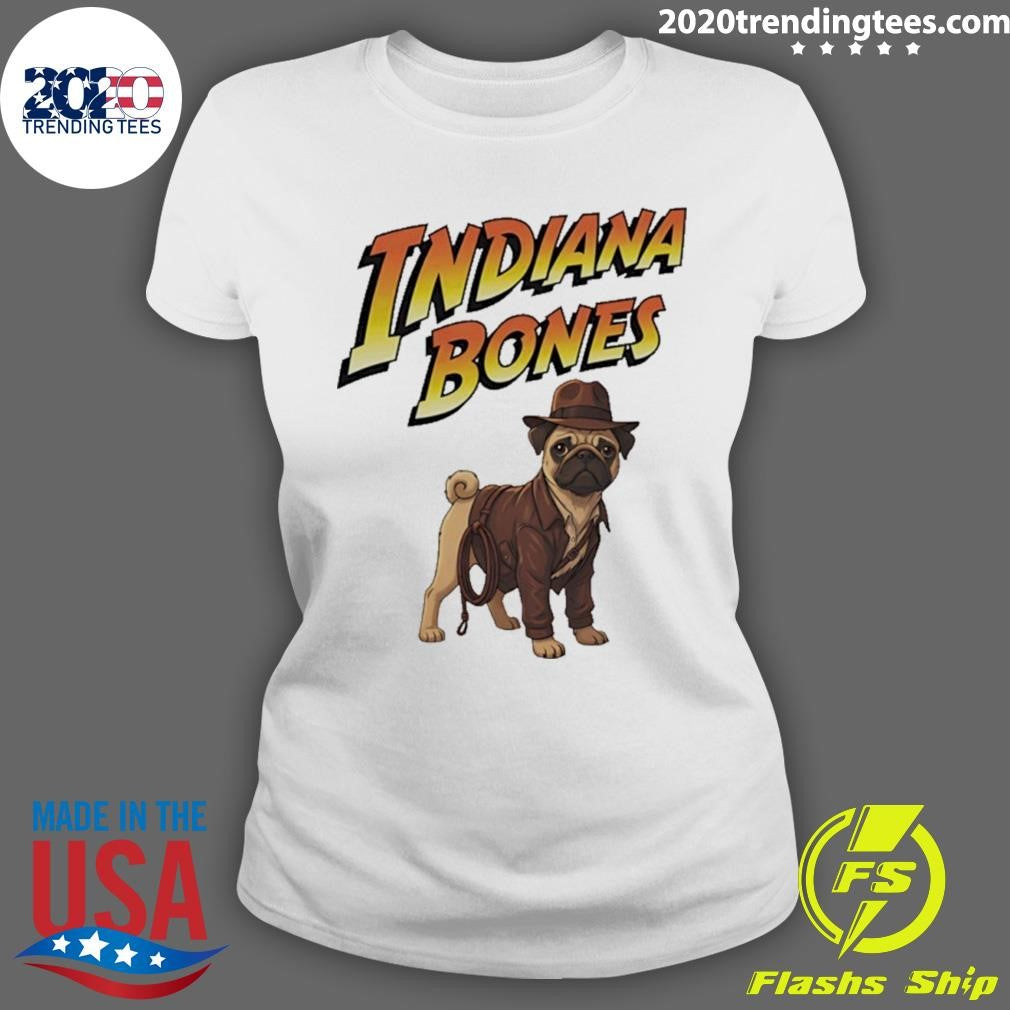 Indiana Bones Bulldog Art Shirt