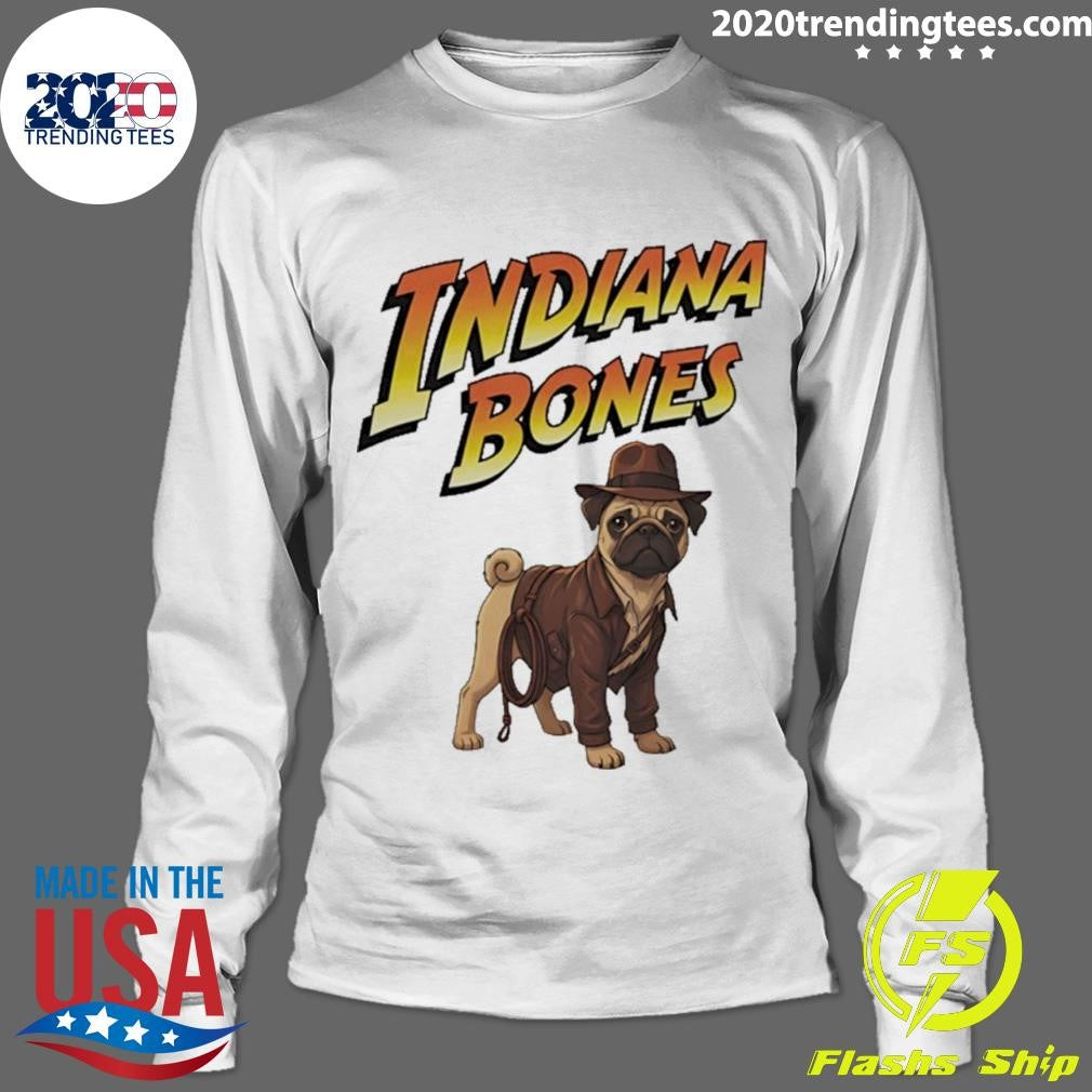 Indiana Bones Bulldog Art Shirt