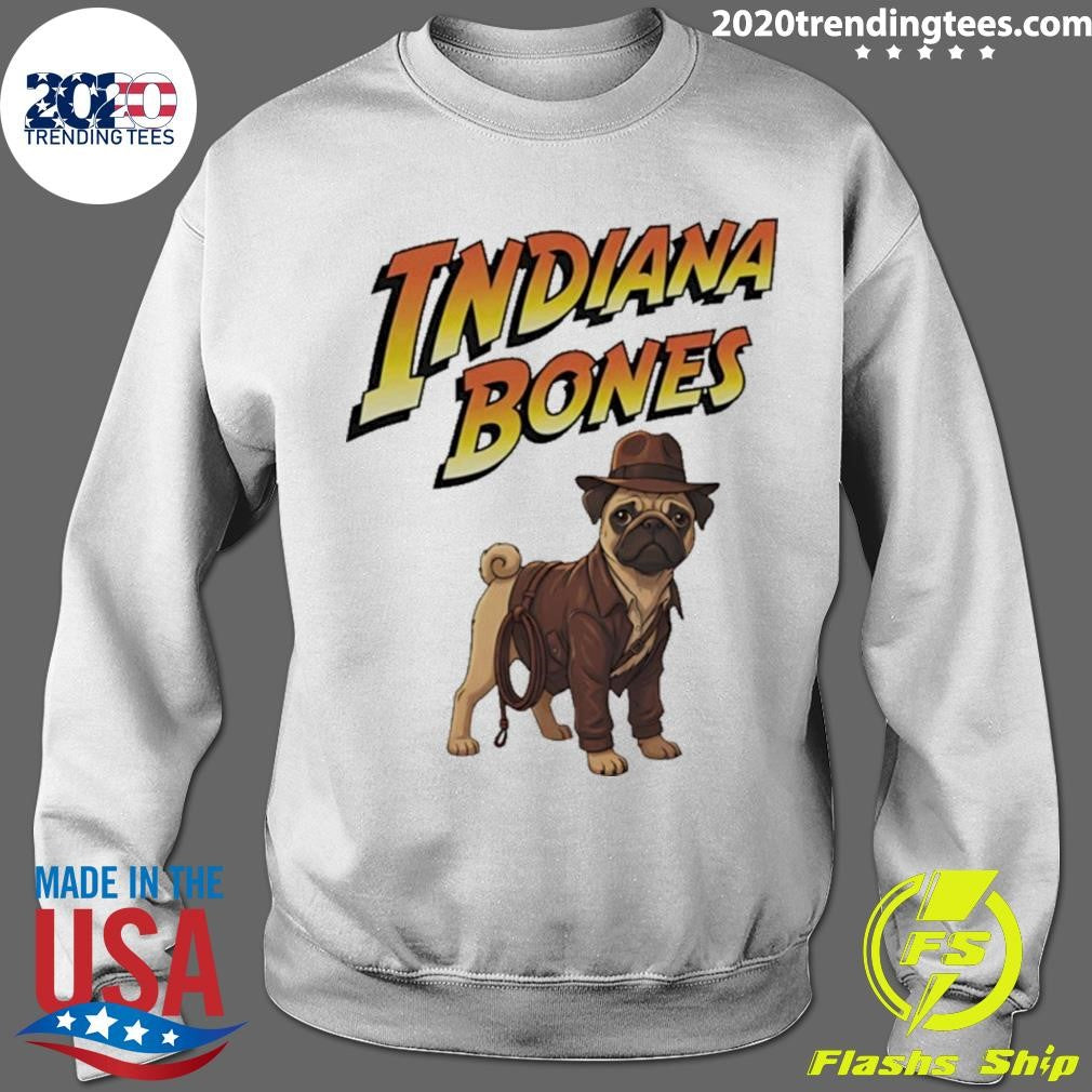 Indiana Bones Bulldog Art Shirt