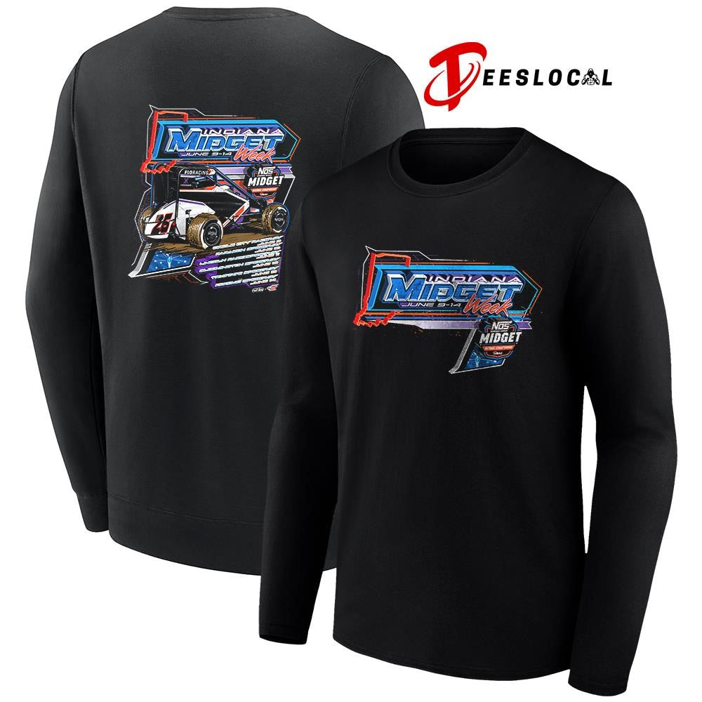 Indiana Midget week car racing graphic shirt