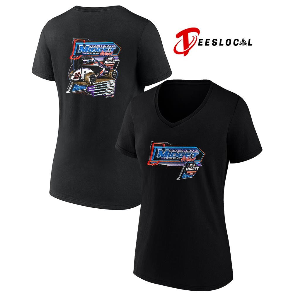 Indiana Midget week car racing graphic shirt