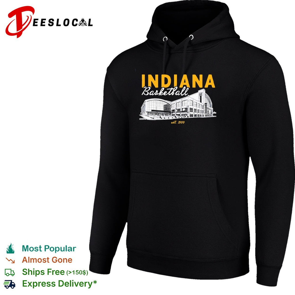 Indiana basketball arena sketch est 1999 shirt