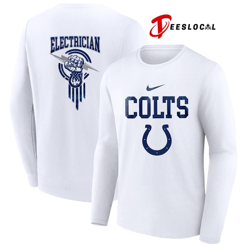 Indianapolis Colts x Electrician logo shirt