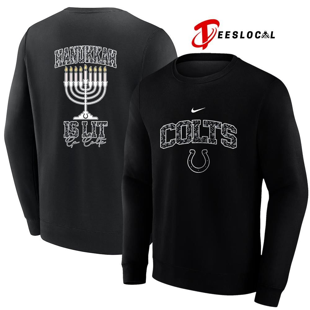 Indianapolis Colts x Happy Hanukkah is lit shirt