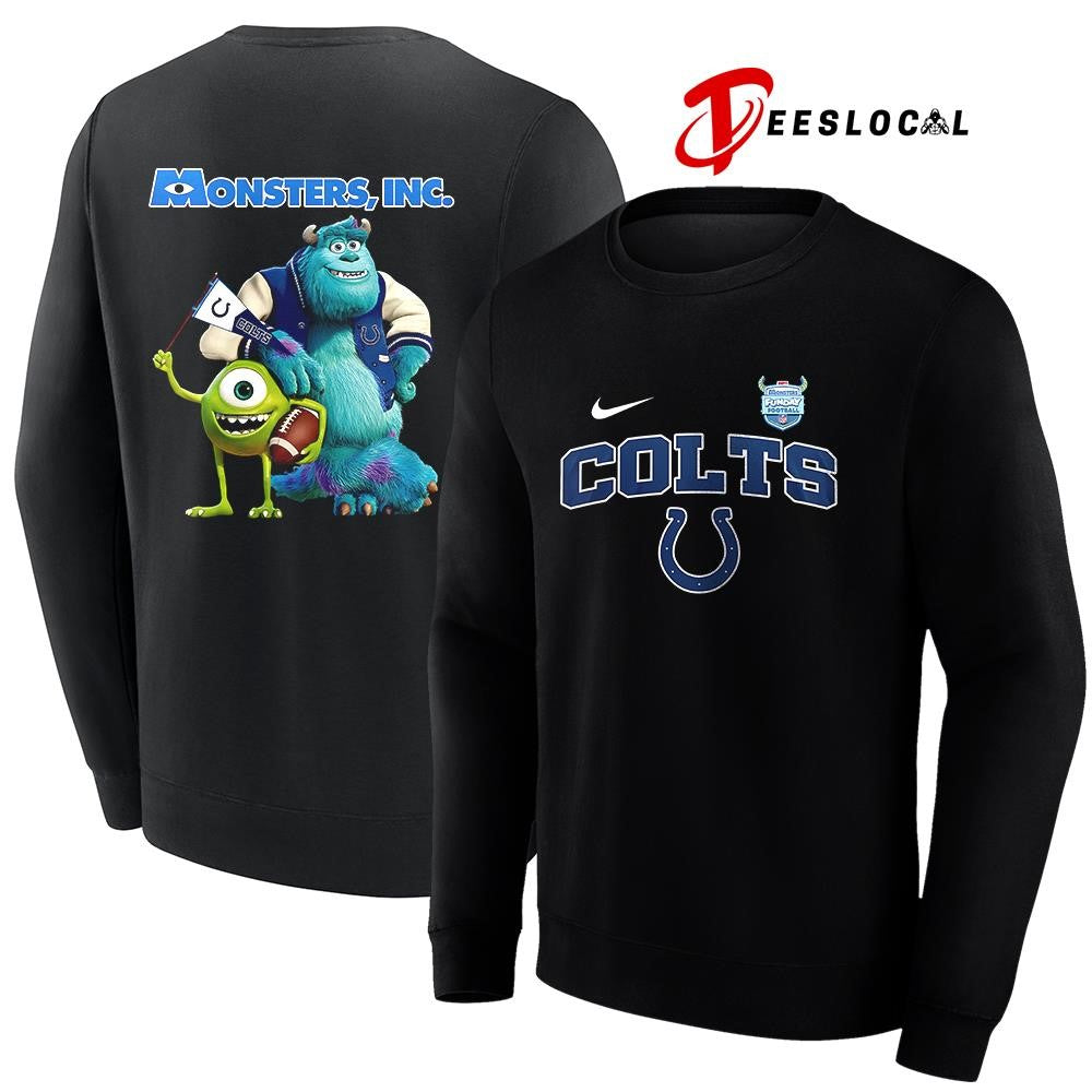 Indianapolis Colts x Monsters inc cartoon shirt