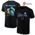 Indianapolis Colts x Monsters inc cartoon shirt