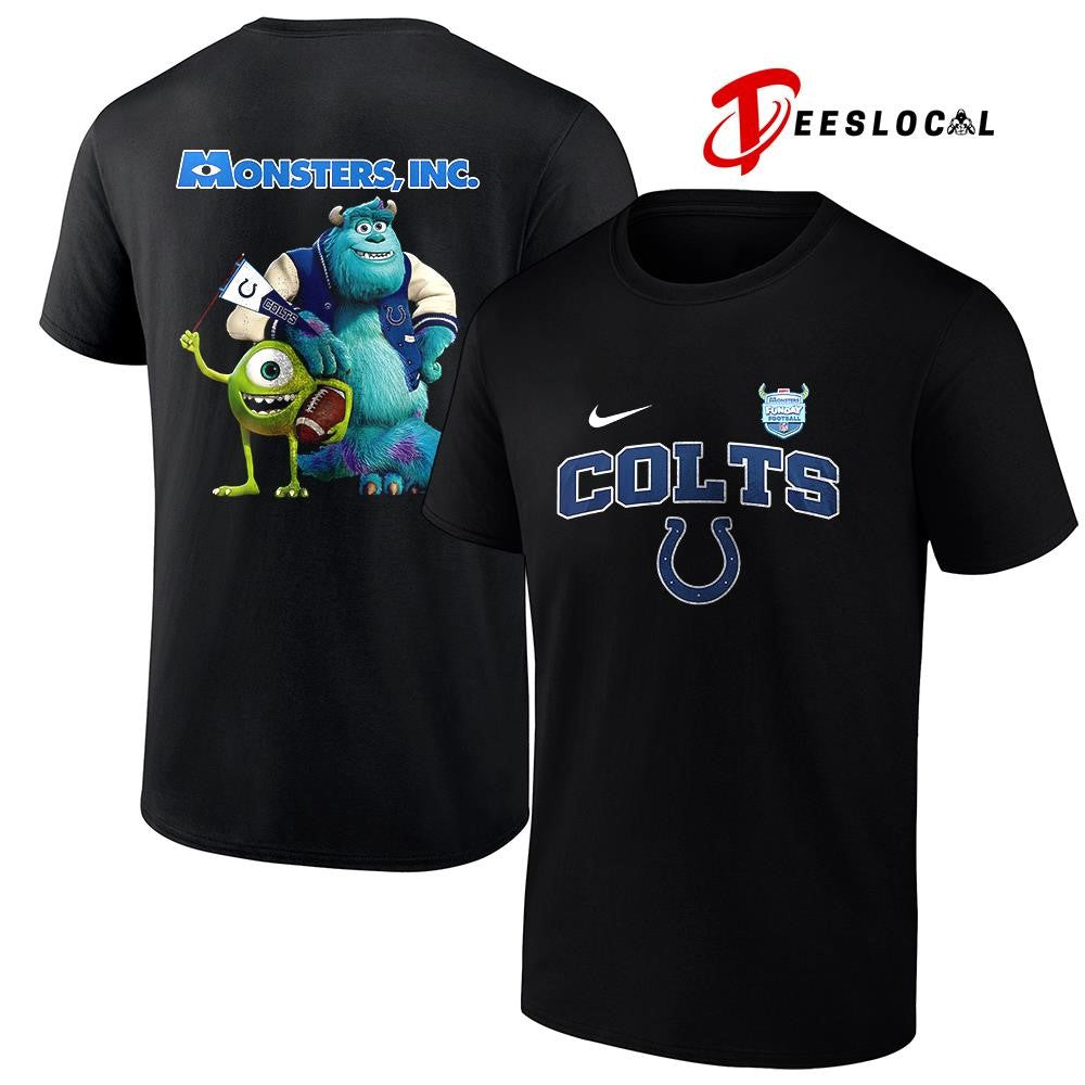 Indianapolis Colts x Monsters inc cartoon shirt