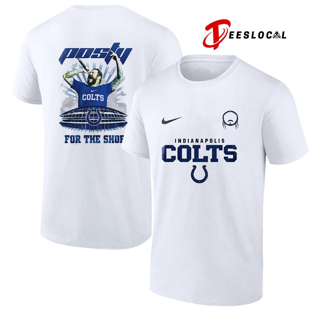 Indianapolis Colts x Post Malone Posty stadium shirt